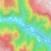 Mappa topografica Longhi, altitudine, rilievo