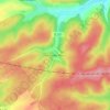 Mappa topografica Benoite-Vaux, altitudine, rilievo
