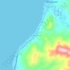 Mappa topografica Pananggalon, altitudine, rilievo