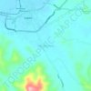 Mappa topografica Villa Hermosa, altitudine, rilievo