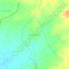 Mappa topografica Ganga Pipaliya, altitudine, rilievo