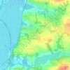Mappa topografica Ceselas, altitudine, rilievo