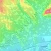 Mappa topografica la Bleda, altitudine, rilievo