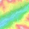 Mappa topografica Casere, altitudine, rilievo