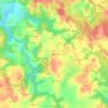 Mappa topografica Castel Mohon, altitudine, rilievo
