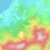 Mappa topografica Poggio, altitudine, rilievo