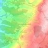 Mappa topografica Tettingen-Butzdorf, altitudine, rilievo