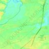 Mappa topografica Malibago, altitudine, rilievo