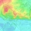 Mappa topografica Sint-Maartensberg, altitudine, rilievo