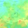 Mappa topografica Lagunes, altitudine, rilievo