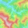Mappa topografica Sambuceto, altitudine, rilievo