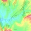 Mappa topografica Fuendecampo, altitudine, rilievo
