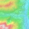 Mappa topografica Rizzoli, altitudine, rilievo