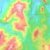 Mappa topografica Parawagan, altitudine, rilievo