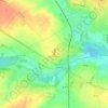 Mappa topografica Mont César, altitudine, rilievo