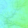 Mappa topografica Caniogan Proper, altitudine, rilievo