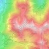 Mappa topografica Jägerkamp, altitudine, rilievo