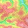 Mappa topografica Neuhermsdorf, altitudine, rilievo