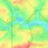 Mappa topografica Louez, altitudine, rilievo