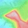 Mappa topografica Benbulbin, altitudine, rilievo