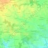 Mappa topografica Kerflous, altitudine, rilievo