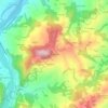 Mappa topografica Montesanto, altitudine, rilievo