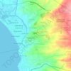 Mappa topografica Poblacion 13, altitudine, rilievo