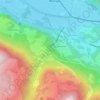 Mappa topografica Chutes du Reichenbach, altitudine, rilievo