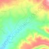 Mappa topografica Salın, altitudine, rilievo