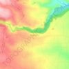 Mappa topografica Itugururu, altitudine, rilievo