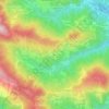 Mappa topografica Bola, altitudine, rilievo