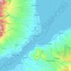 Mappa topografica Ozamiz, altitudine, rilievo
