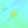 Mappa topografica Mt Cotton, altitudine, rilievo