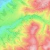 Mappa topografica La Grange du Bois, altitudine, rilievo