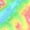 Mappa topografica Malatrà Desot, altitudine, rilievo