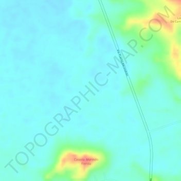 Mappa topografica MORINDÓ, altitudine, rilievo