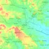 Mappa topografica Janiuay, altitudine, rilievo