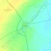 Mappa topografica Kuchera, altitudine, rilievo