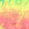 Mappa topografica Limerville, altitudine, rilievo