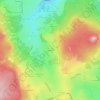 Mappa topografica Arnissac, altitudine, rilievo