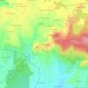 Mappa topografica La Petite Grange, altitudine, rilievo