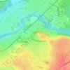 Mappa topografica Nahuques, altitudine, rilievo
