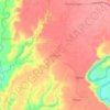 Mappa topografica Anlugan, altitudine, rilievo
