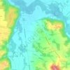 Mappa topografica Rivière, altitudine, rilievo