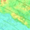 Mappa topografica Cluvenhagen, altitudine, rilievo