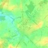 Mappa topografica L'Ormeau Pouilleux, altitudine, rilievo