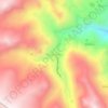 Mappa topografica Moyapampa, altitudine, rilievo