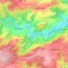 Mappa topografica Lameschmillen, altitudine, rilievo