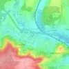 Mappa topografica Ramécourt, altitudine, rilievo