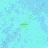 Mappa topografica Waddewarden, altitudine, rilievo